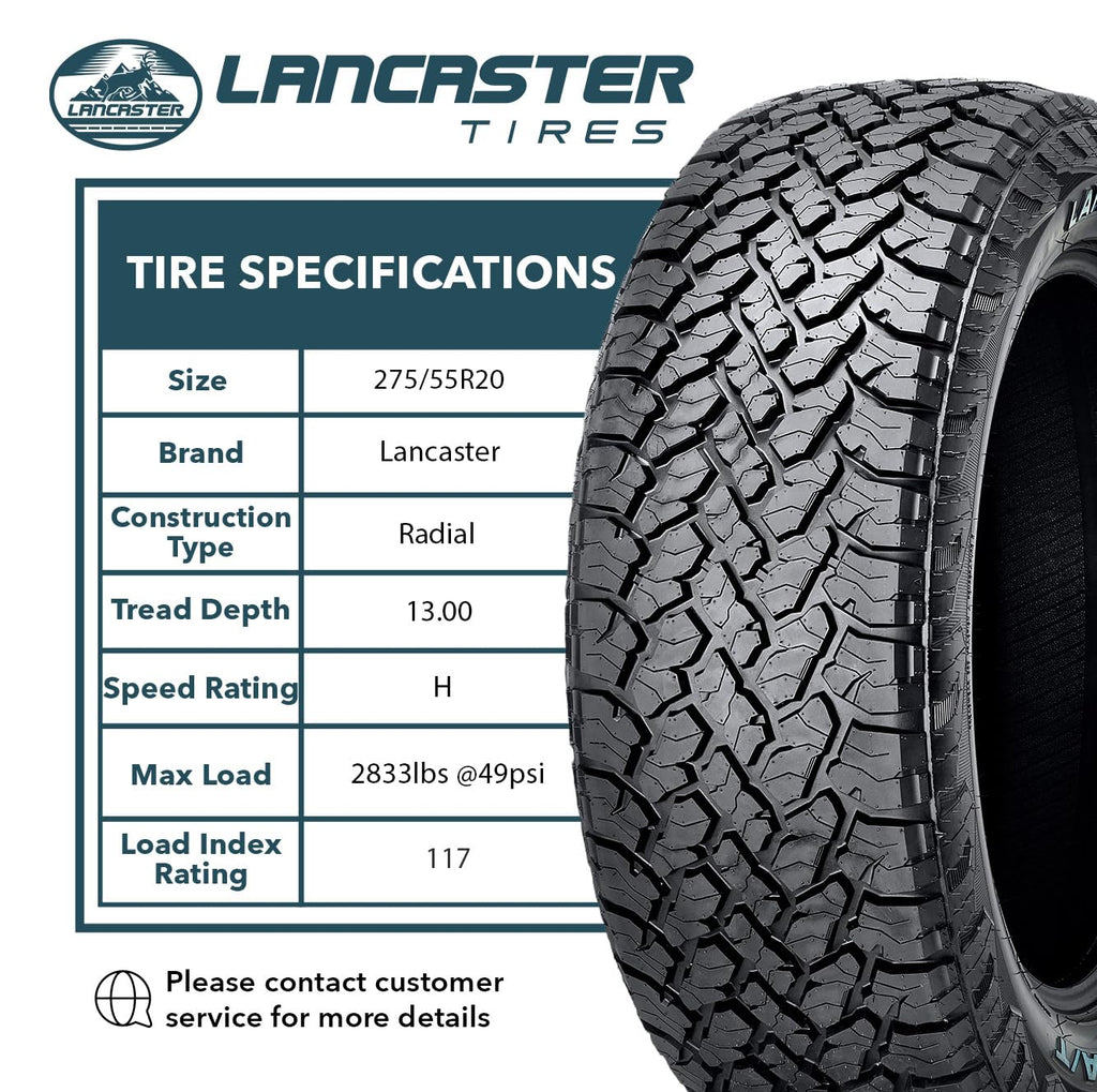 275/55R20 117H XL All Terrain Light Truck Tire I321171