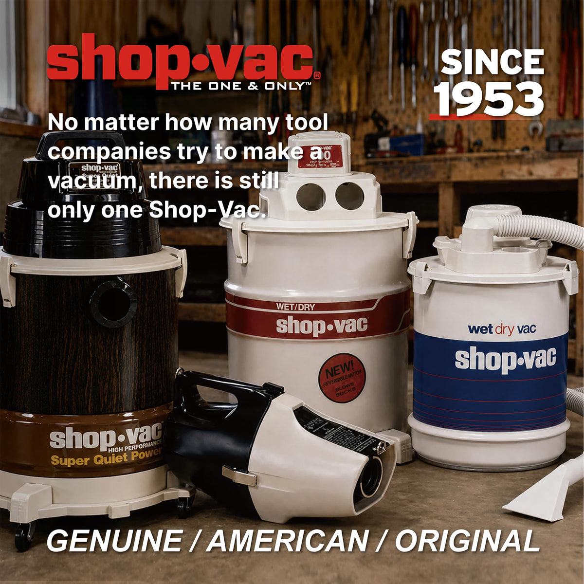 4 Gallon 5.5 Peak HP Wet/Dry Vac with Blower F60284