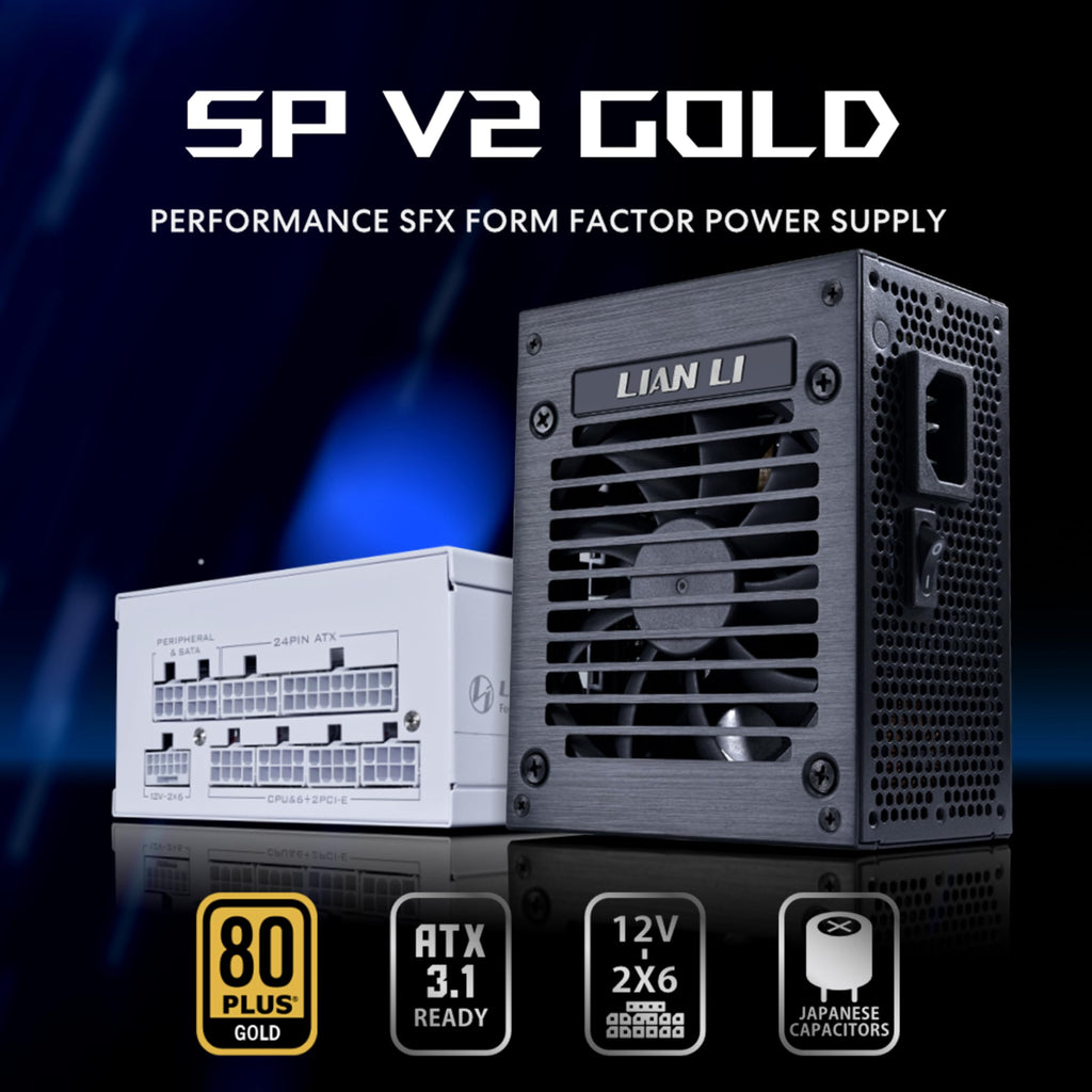750W SFX 80 Plus Gold Black Power Supply N838