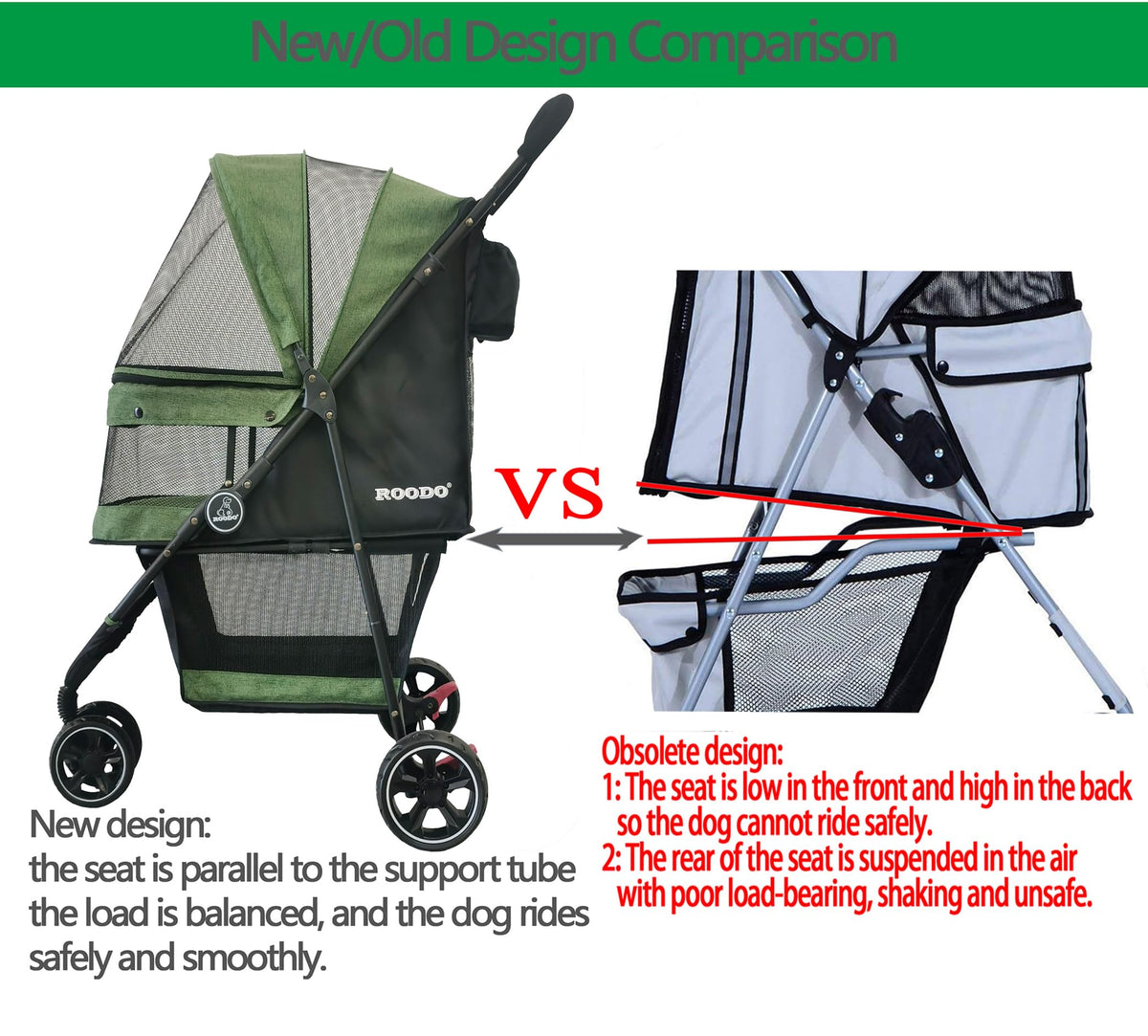 3 Wheel Foldable Pet Stroller X2416