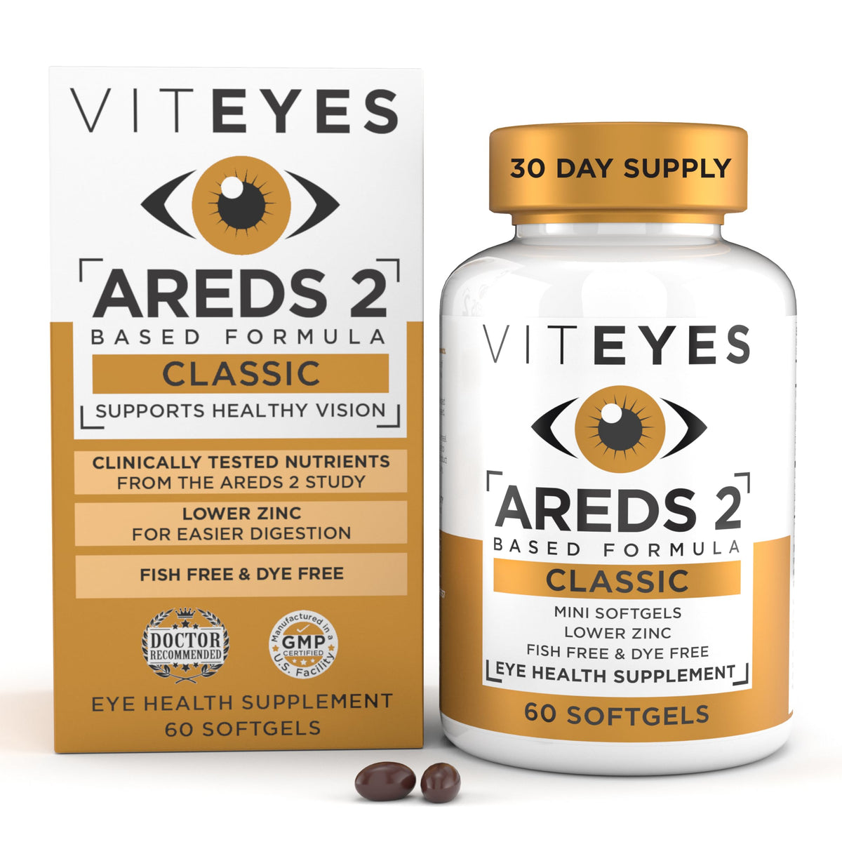 60 Softgels Eye Health Vitamins G476