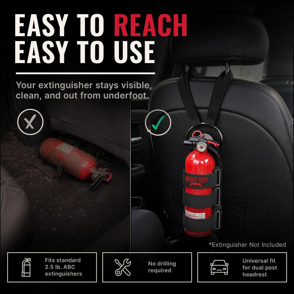 Car Fire Extinguisher Mount H228101