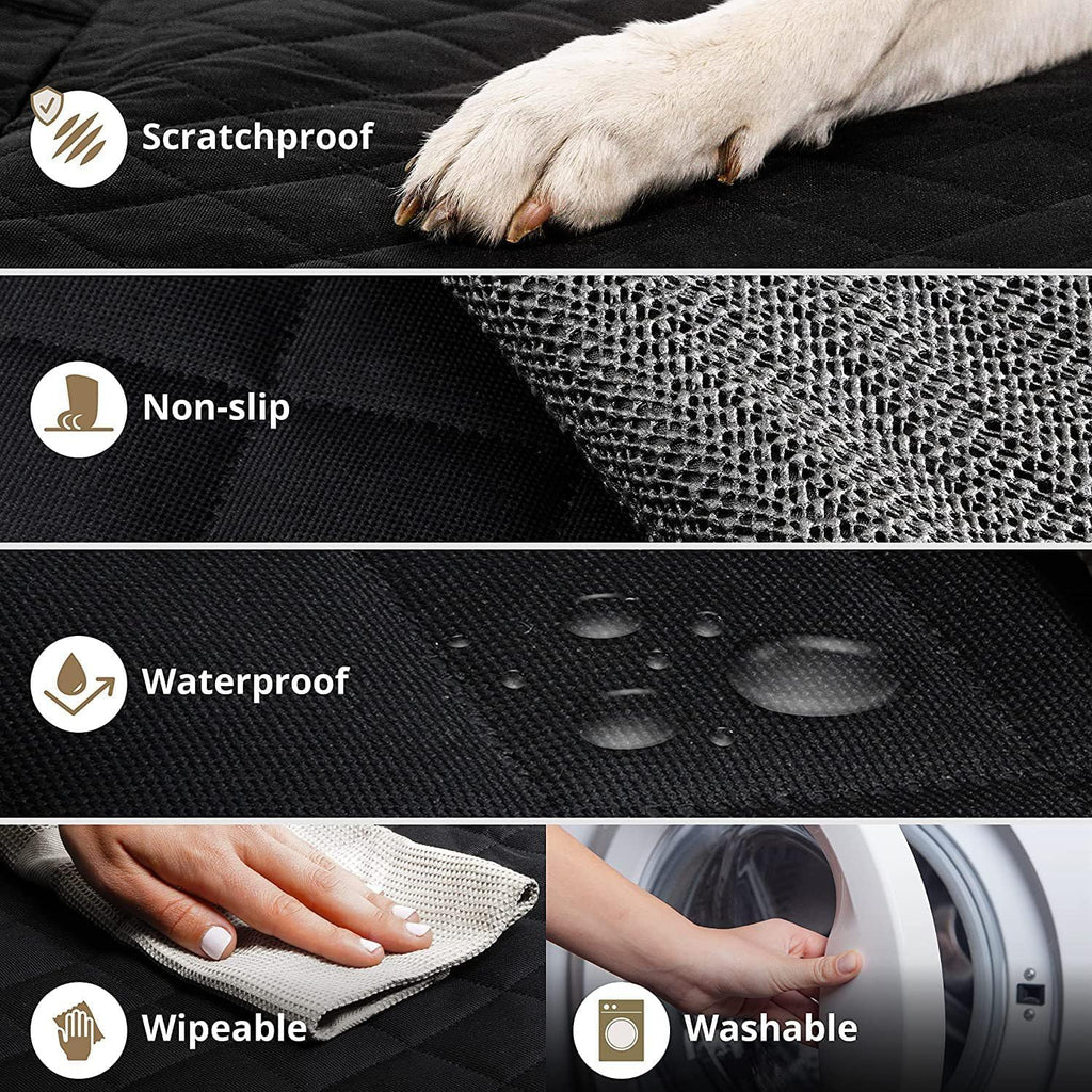 Waterproof 2-in-1 Pet Booster Seat Dog Car Seat Protector O8664