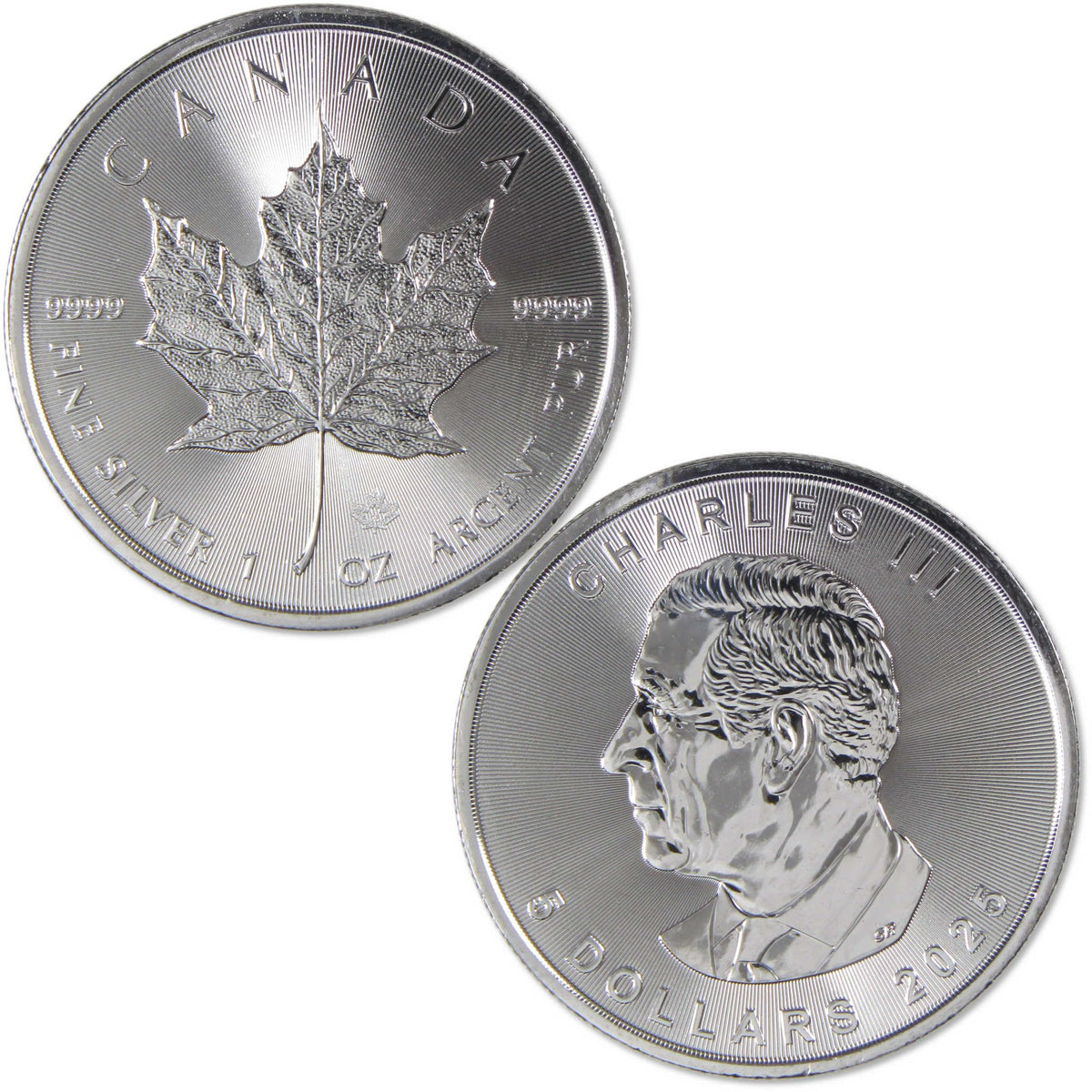 1 oz Silver Maple Leaf Coin K75084