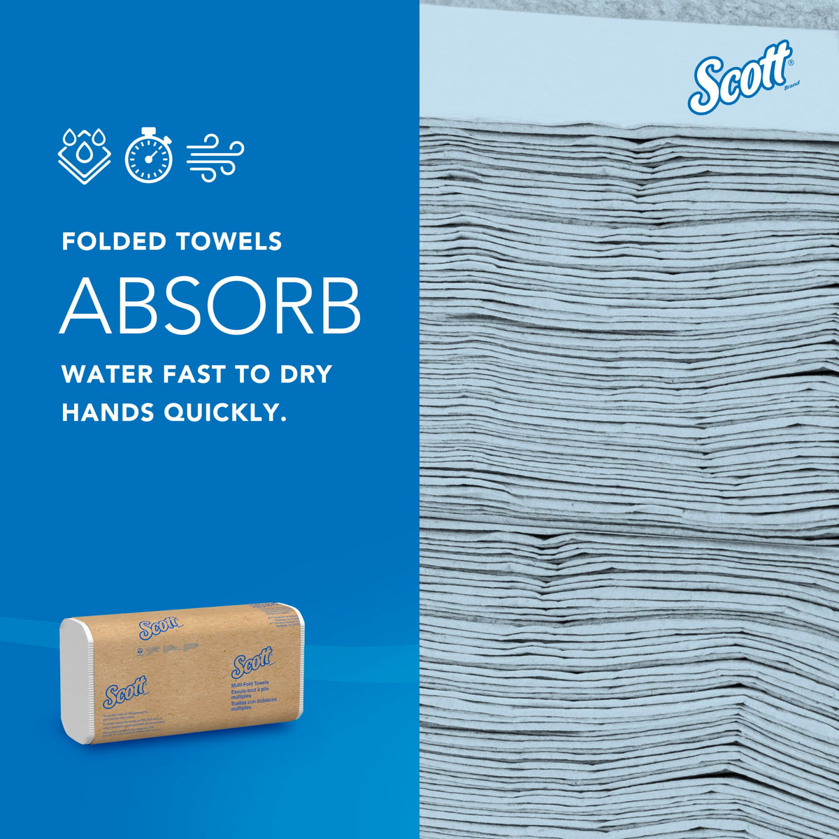 Multifold Paper Towels, 16 x 250 Sheets J24850