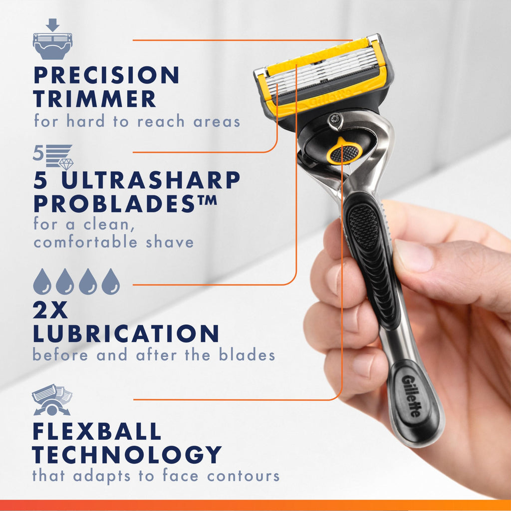 5-Blade Razor with Precision Trimmer S583