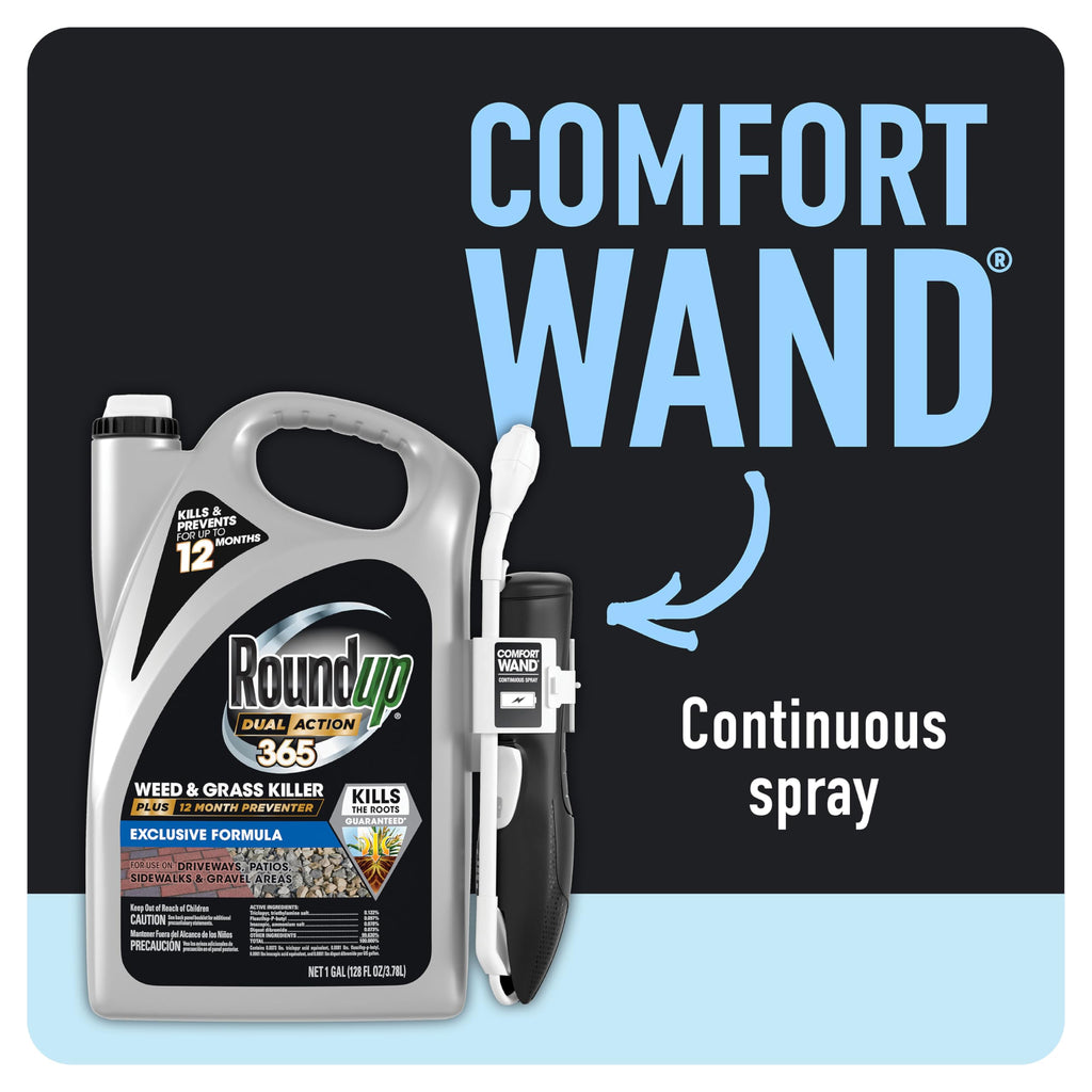 Weed & Grass Killer Plus 12 Month Preventer, 1 gal., Wand (Pack of 4) S459219