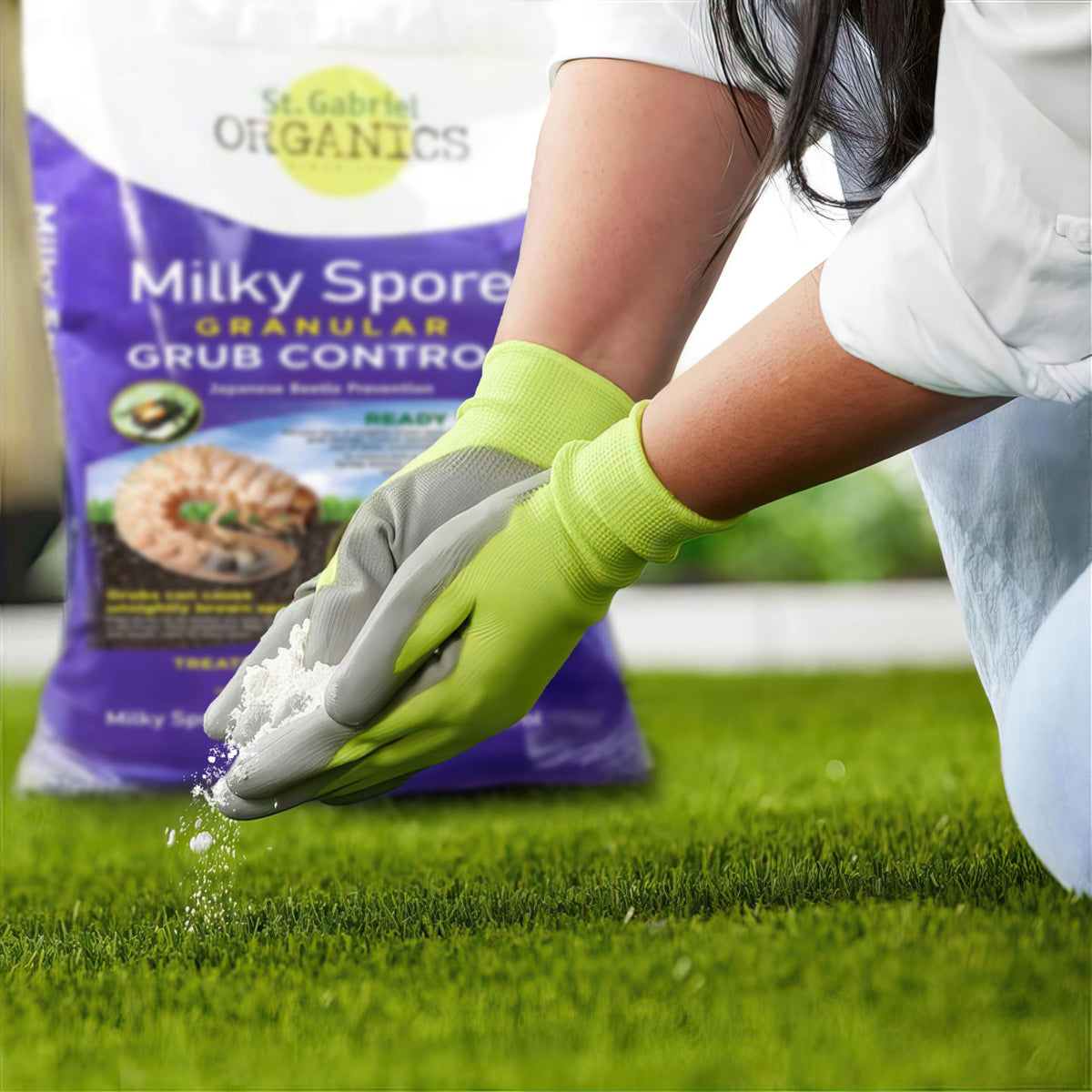 Milky Spore Granular Grub Control B983
