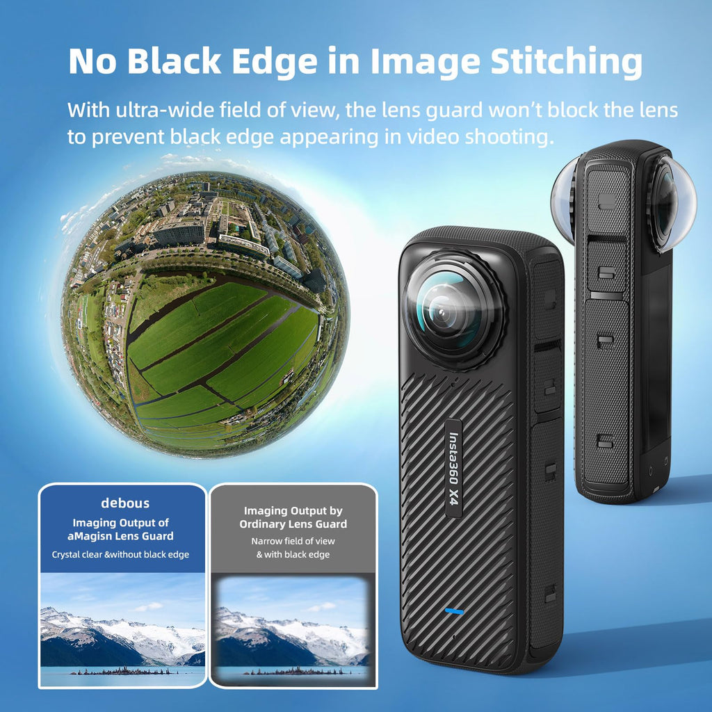 Aluminum Frame Cage Case Bag Glass Lens Guard Set Screen Protector Z53130