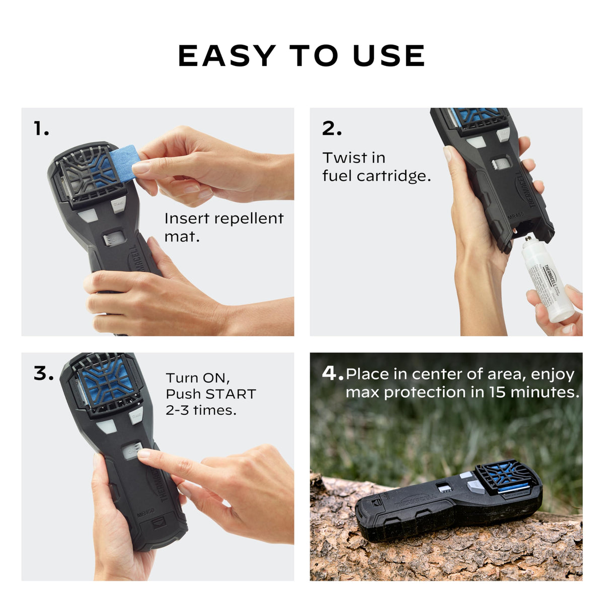 Portable Mosquito Repeller with 12-Hour Refill L1060