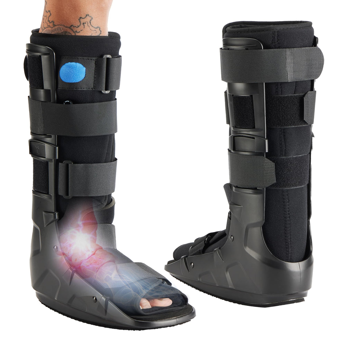 Tall Fracture Walking Boot with Air Bladders S4536
