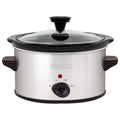 1.5 Quart Silver Slow Cooker N2686