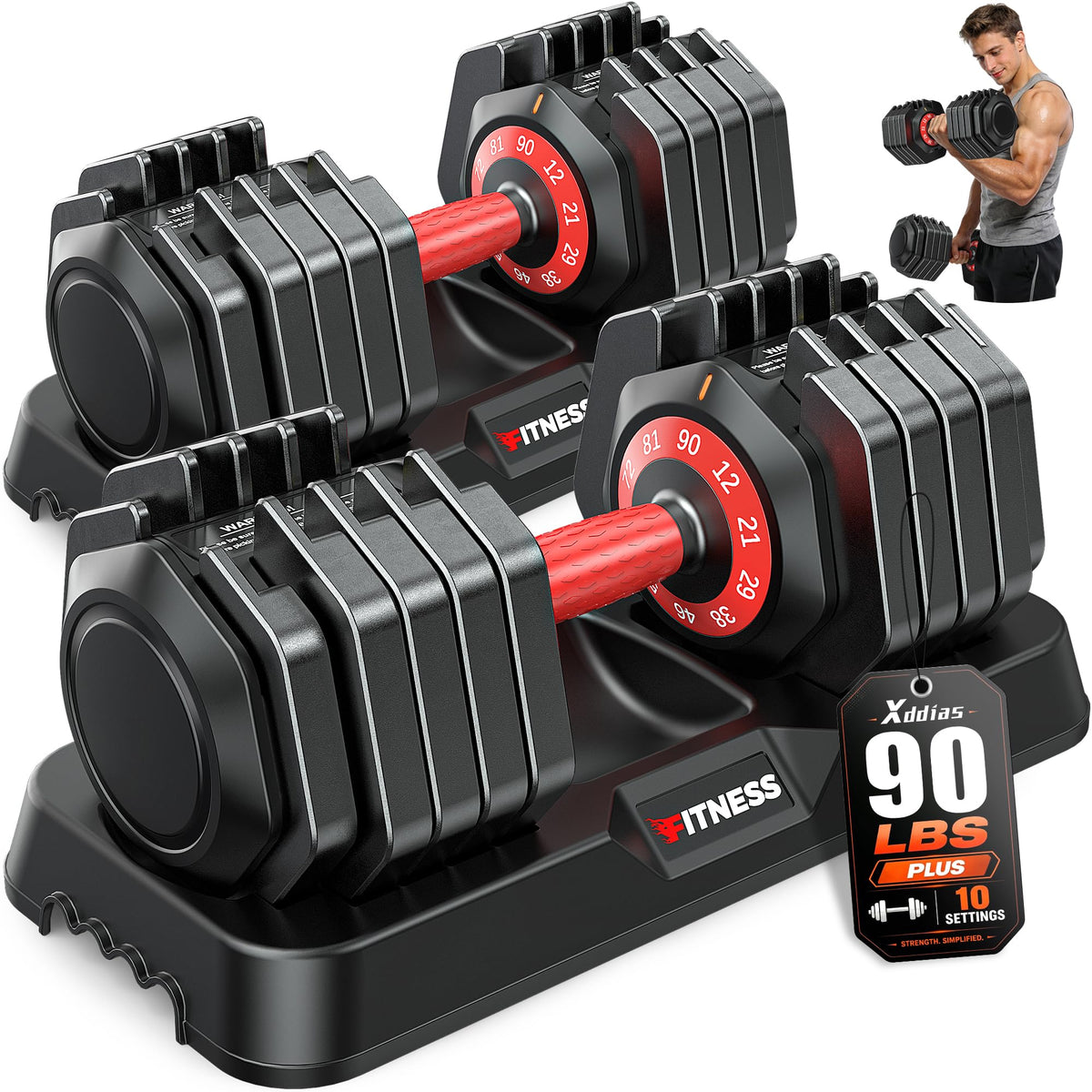 Adjustable Dumbbell Set X306197