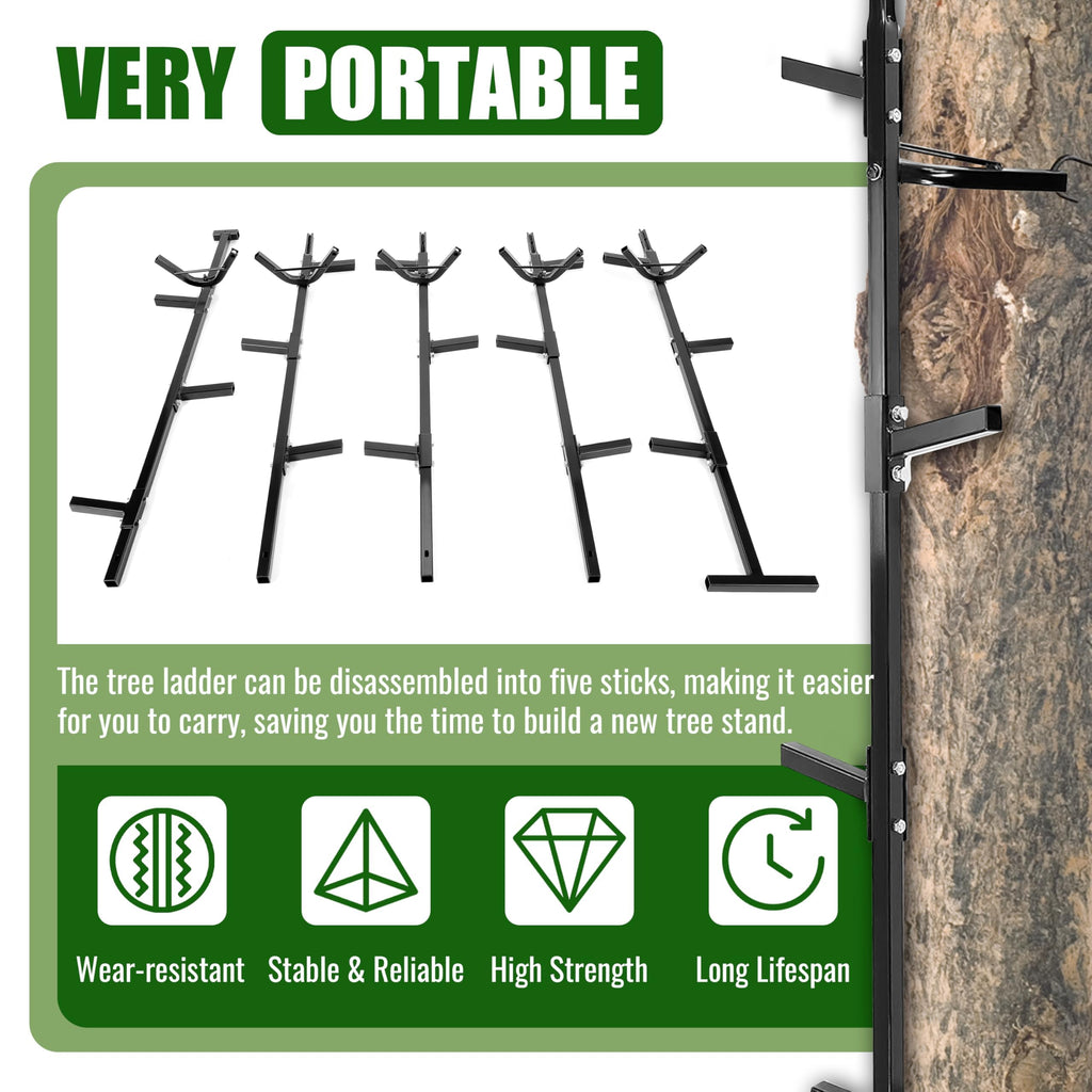 20 ft Climbing Stick Ladder U74068