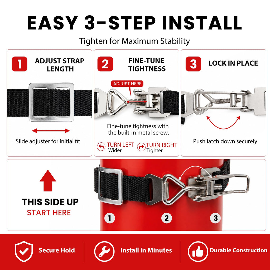 Fire Extinguisher Mount Bracket for 2.5&5lb G841500