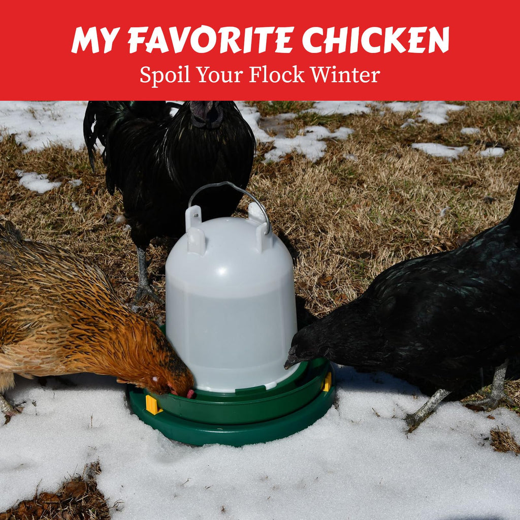 28W Heated Poultry Waterer Base T838527
