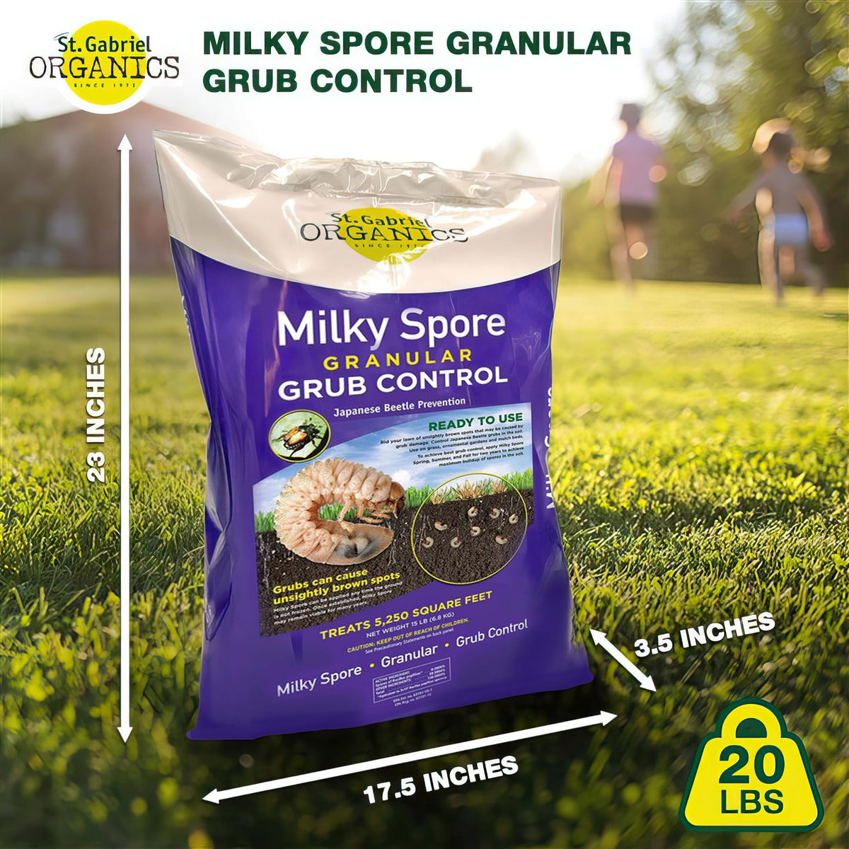 Milky Spore Granular Grub Control B983