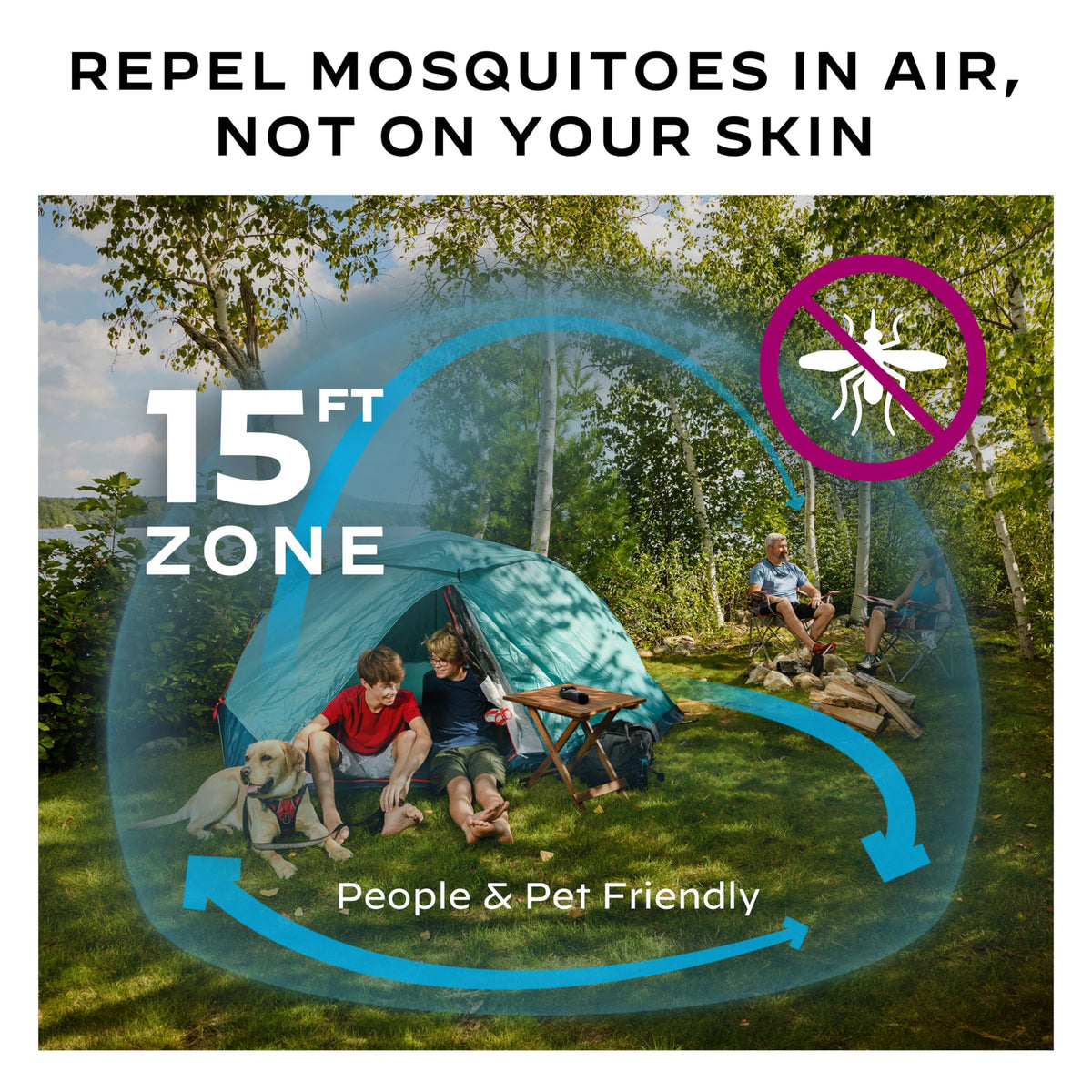 Portable Mosquito Repeller with 12-Hour Refill L1060