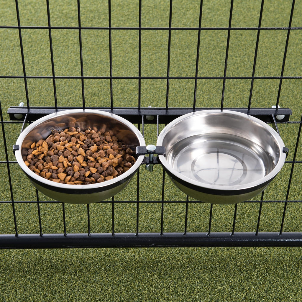 Stainless Steel Double Pet Bowls O3321