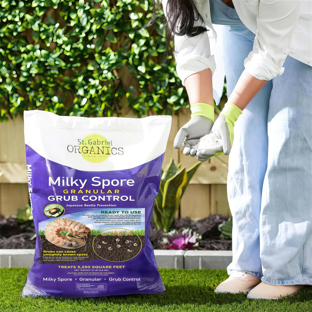 Milky Spore Granular Grub Control B983