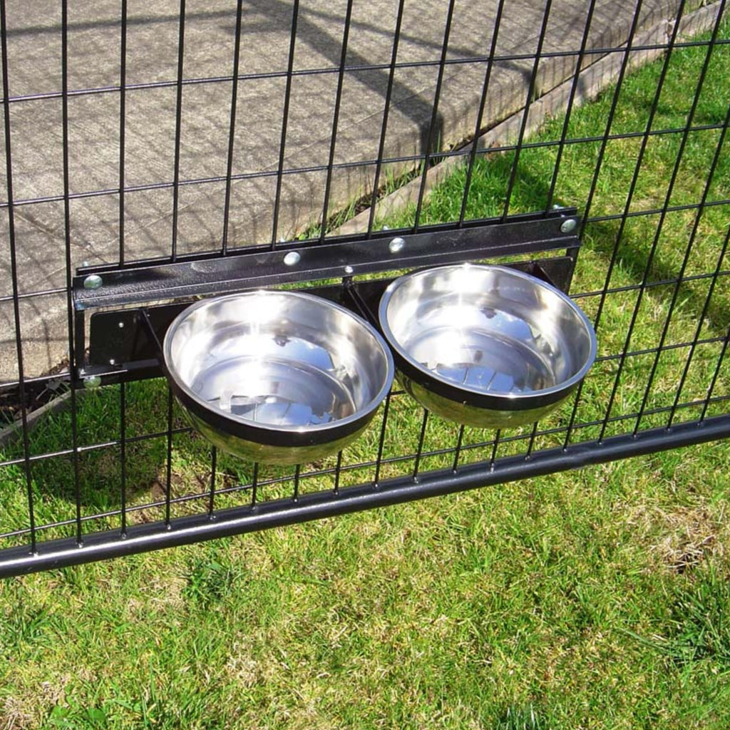 Stainless Steel Double Pet Bowls O3321