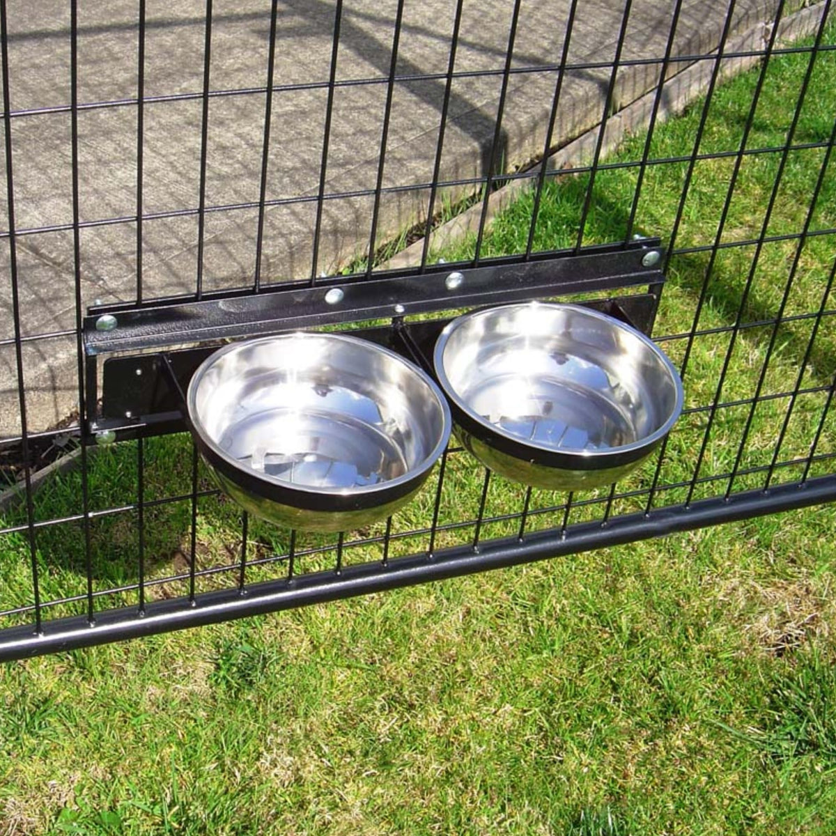 Stainless Steel Double Pet Bowls O3321